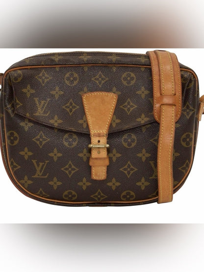 Louis Vuitton Monogram Canvas Messenger Bag in Brown and Tan