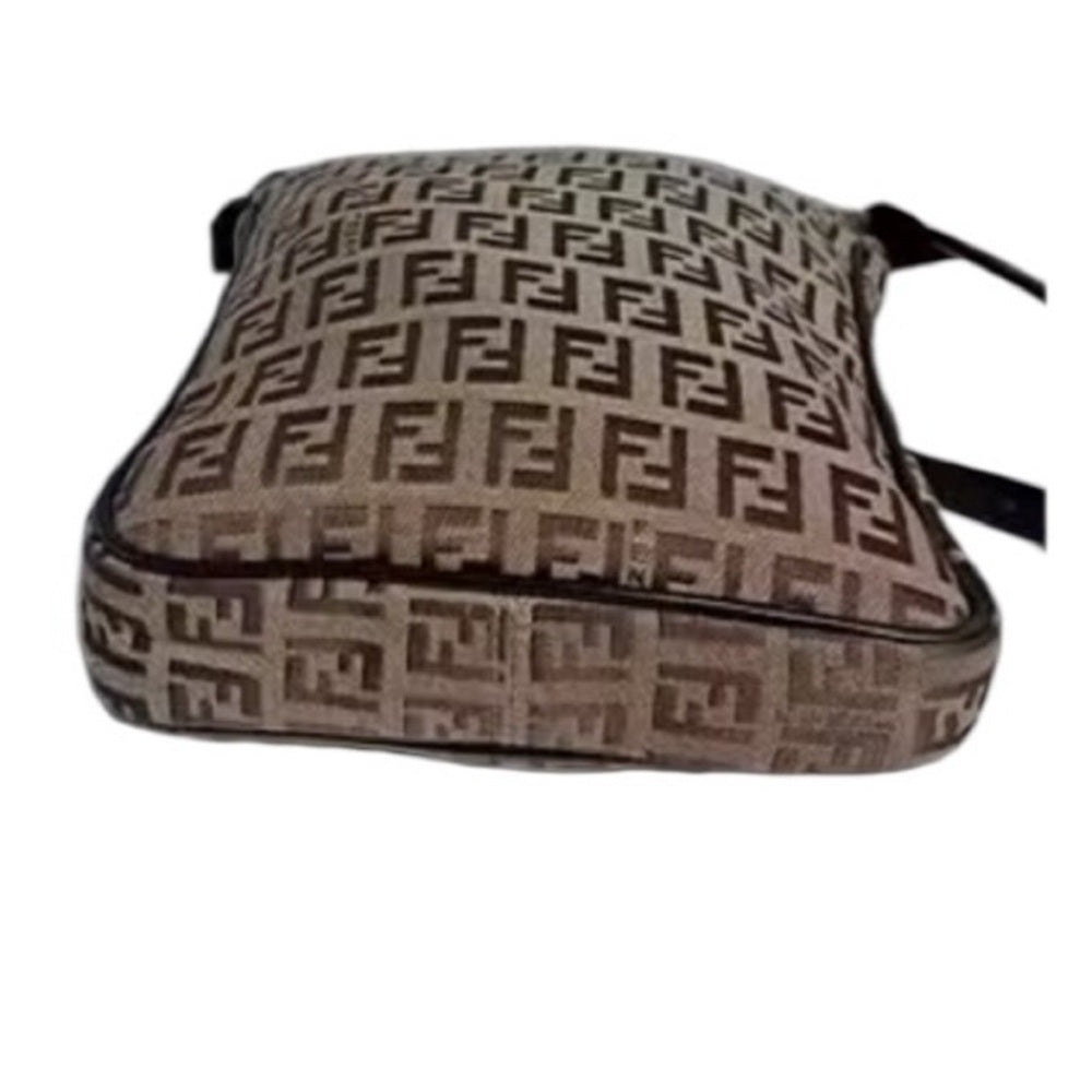 Fendi Tan and Black Crossbody Bag