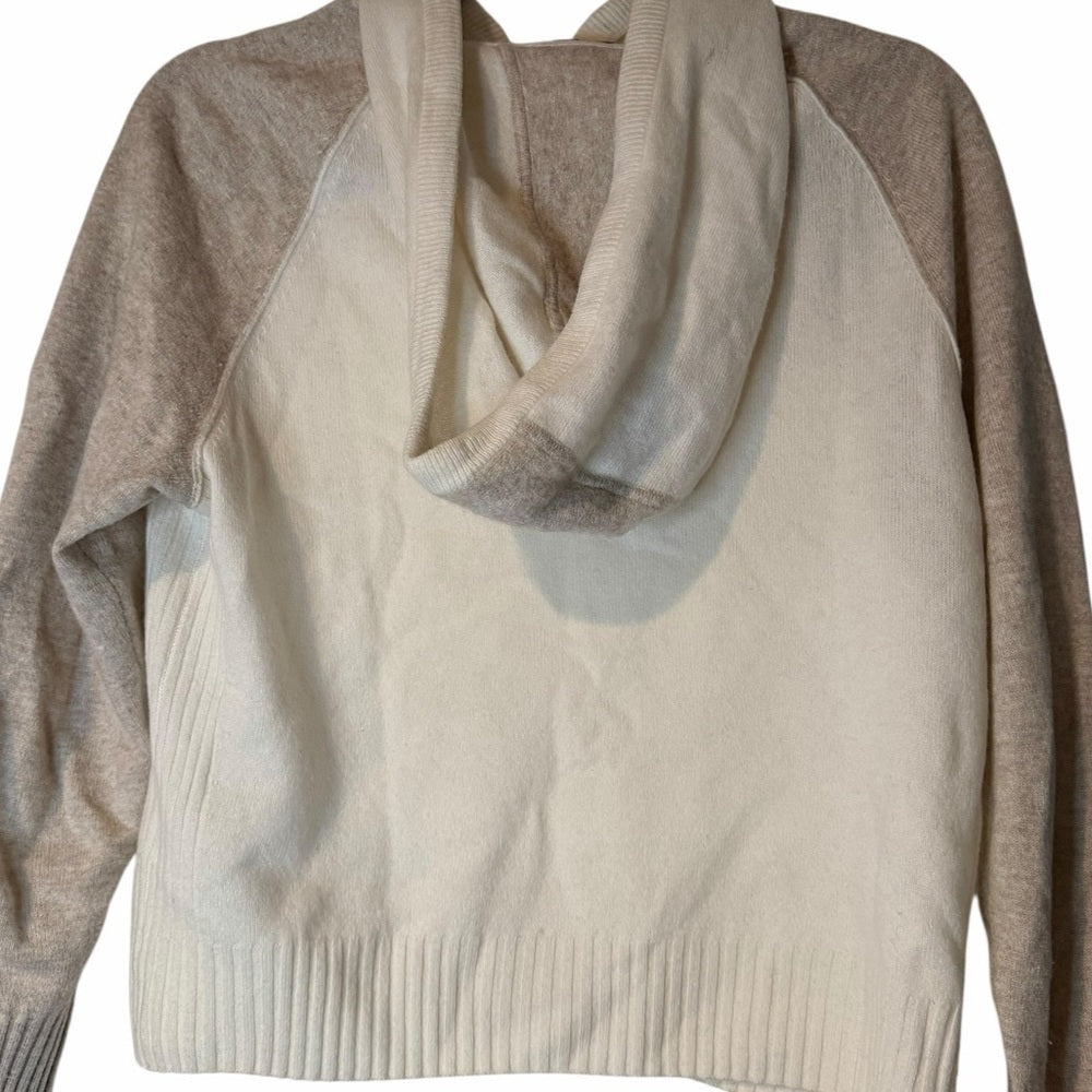 Reiss Cream Cashmere Blend Sweater - Elevated Casual Wear - Size XS