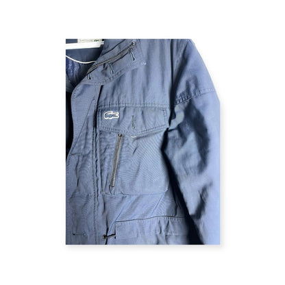 Lacoste Navy Military Field Jacket - Size XL