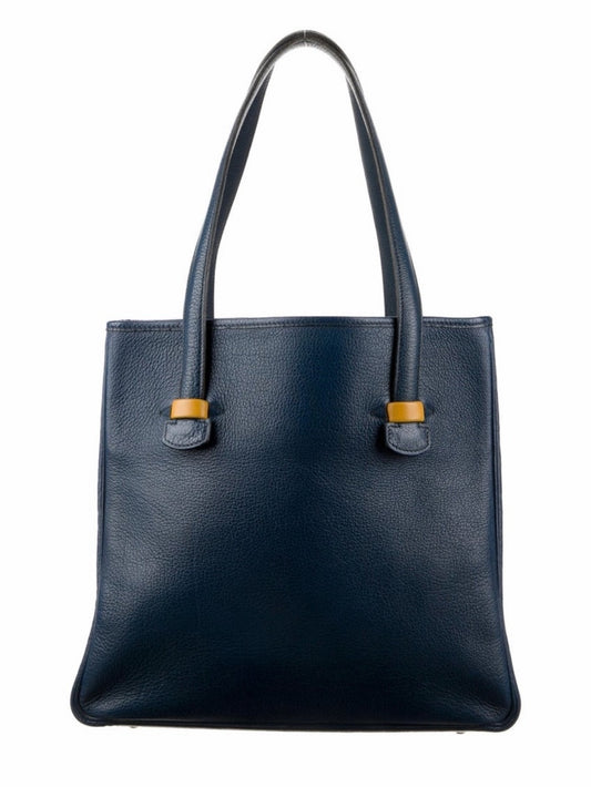 Hermes Galop Tote with Yellow Accents - Authenticated