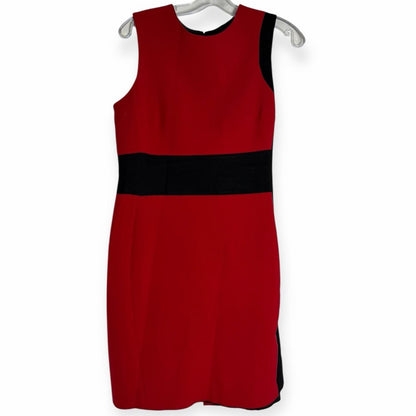 Iris Setlakwe Red and Black Midi Dress