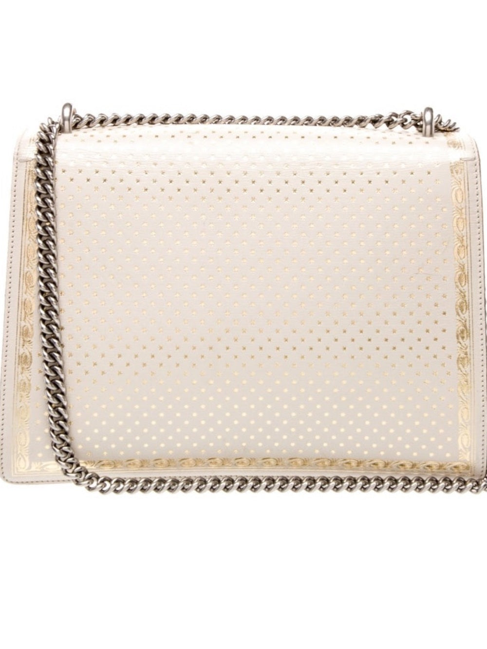Gucci Leather Dionysus Shoulder Bag -
Silver Chain - Limited Edition Authentic