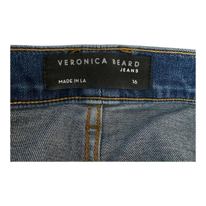 Veronica Beard Dark Blue Straight Leg Jeans