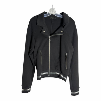 The Kooples Black Bomber Jacket - Casual- Sporty - Size M - Reg. $395