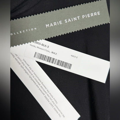 Marie Saint Pierre Black Women's Tunic - Luxury - Size Medium